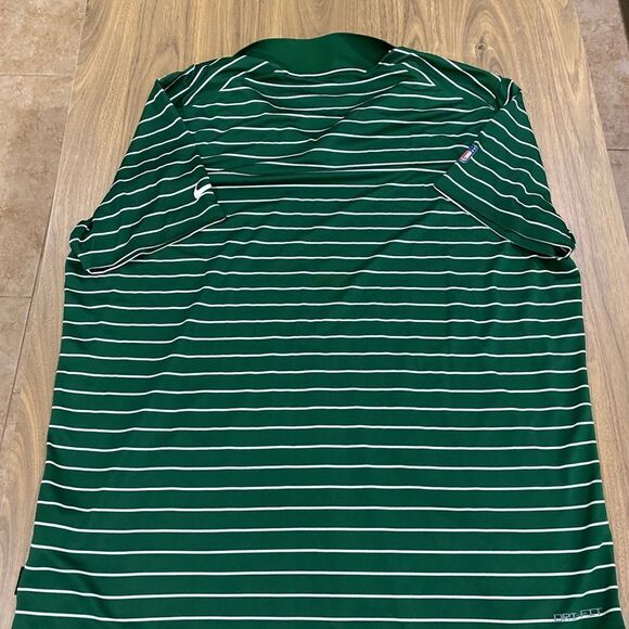 New York Jets Nike NFL On Field Dri-Fit Polo Men's Green/White Used - Picture 2 of 5